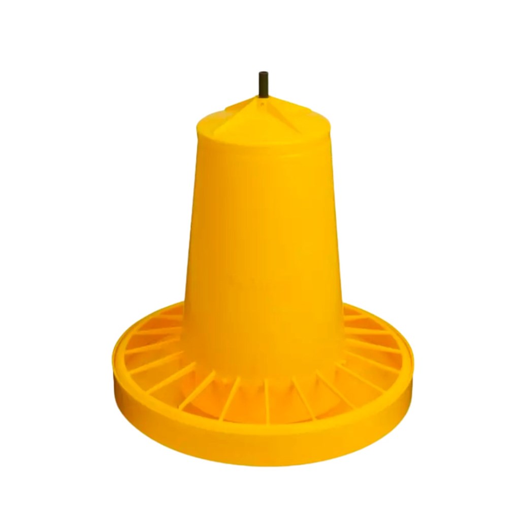 MANGIATOIA CIRCOLARE IN PLASTICA C/ANTISPRECO KG 15 